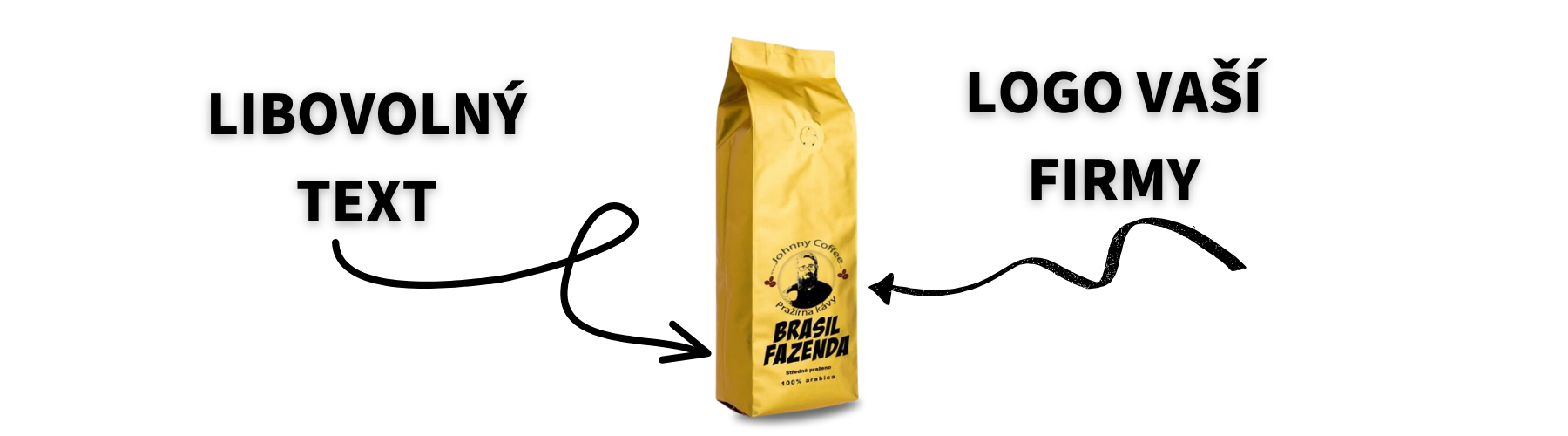 Káva s logem firmy - originální firemní dárek